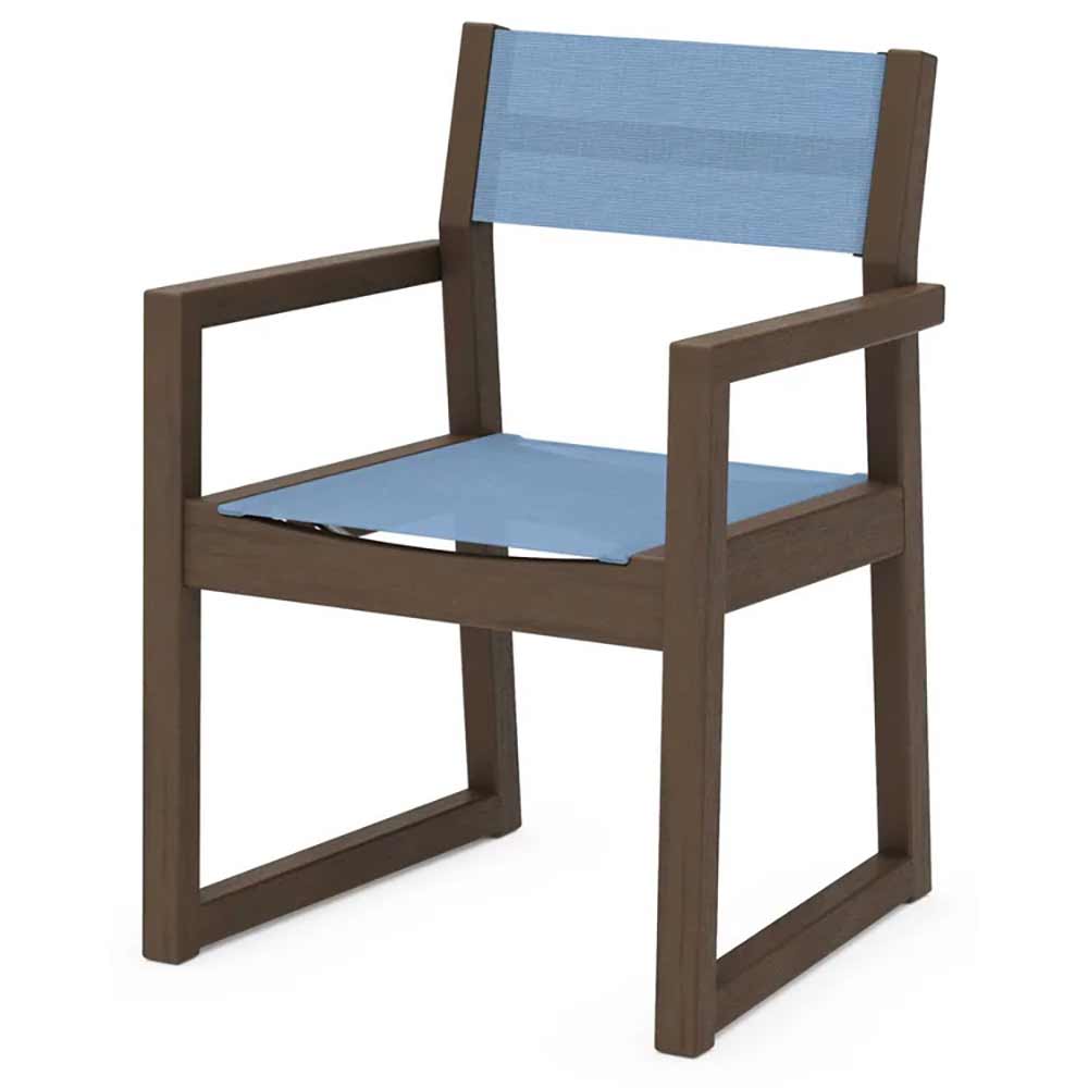 POLYWOOD® EDGE Sling Dining Arm Chair - EMD290