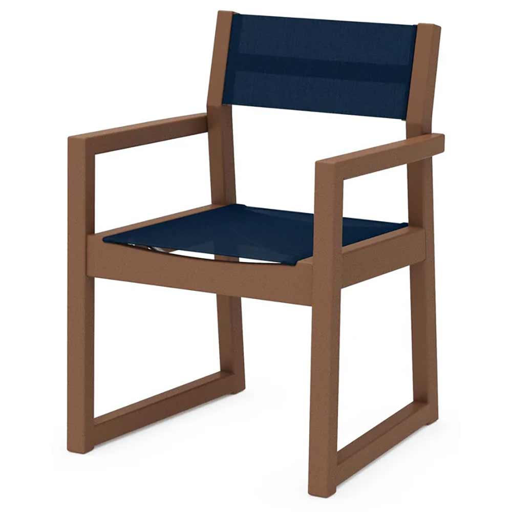 POLYWOOD® EDGE Sling Dining Arm Chair - EMD290