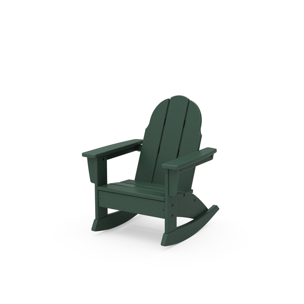 Kids Vineyard Adirondack Rocking Chair - Green