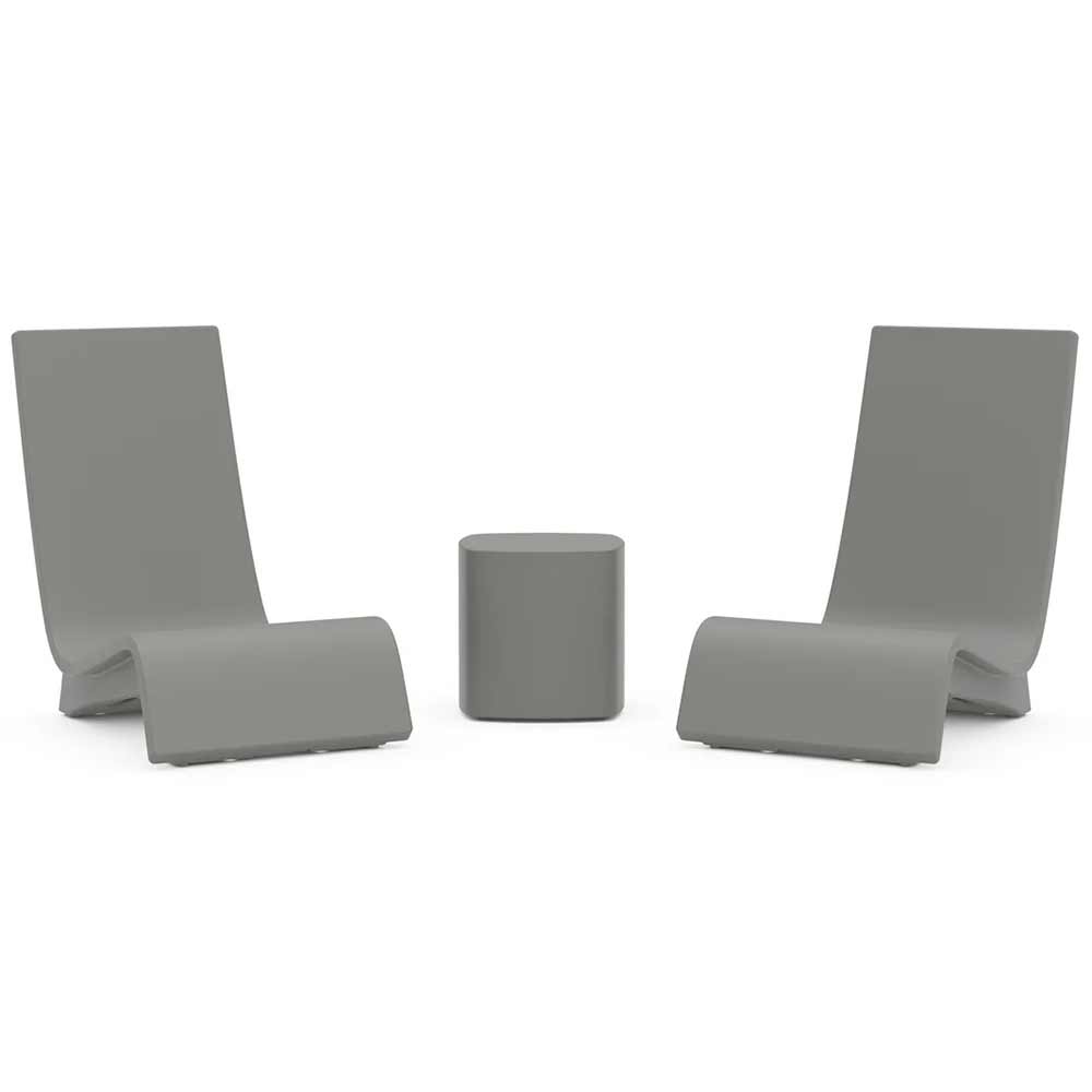 POLYWOOD® Laguna 3-Piece In-Pool Chair Lounge Set - PWS2940-1 chairs POLYWOOD®