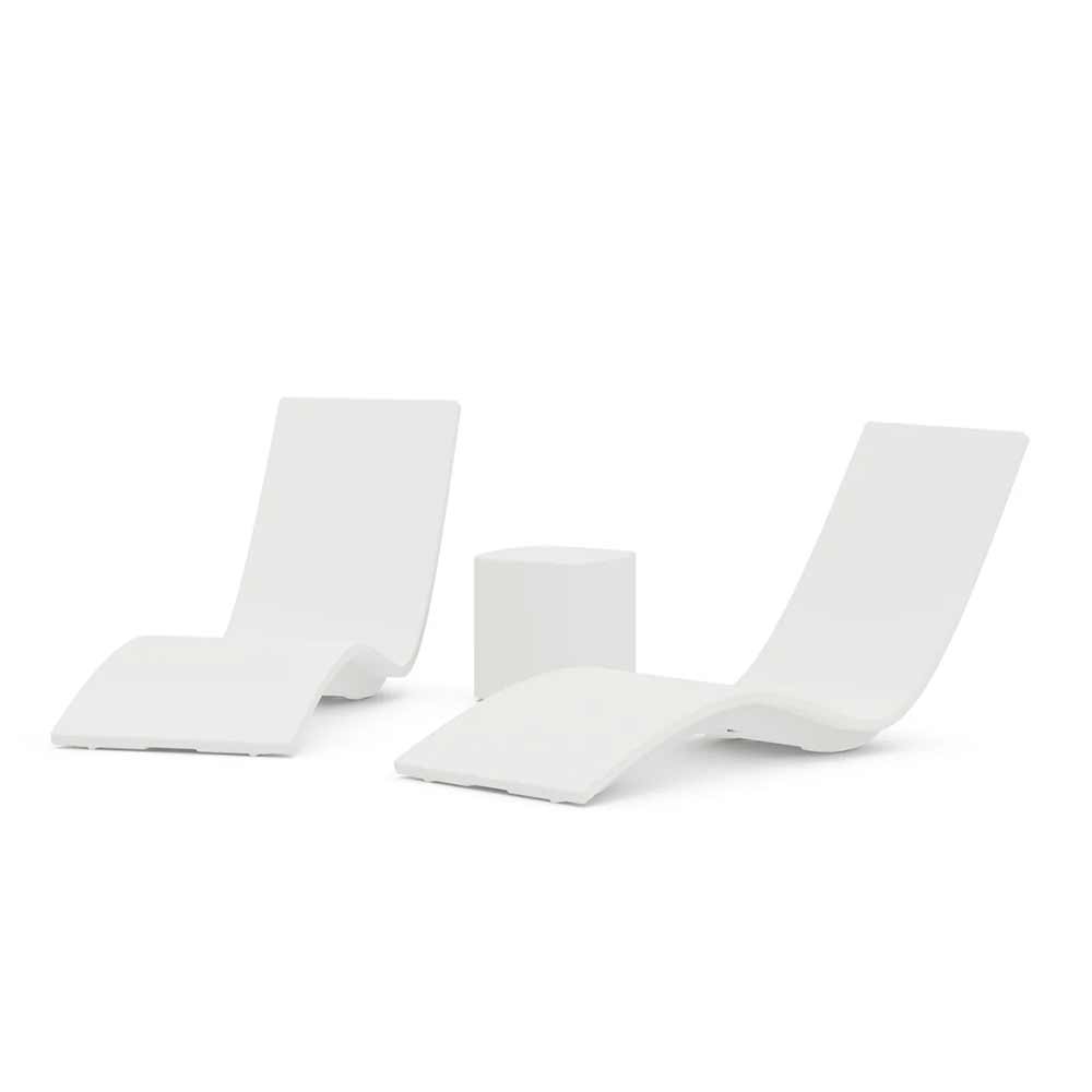 POLYWOOD® Laguna 3-Piece In-Pool Chaise Lounge Set - PWS2939-1