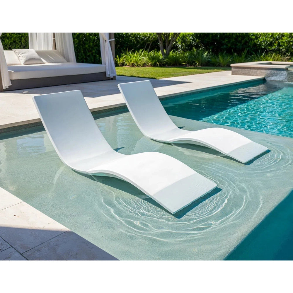 POLYWOOD® Laguna In-Pool Chaise Lounge - TSO64 Chaise POLYWOOD®