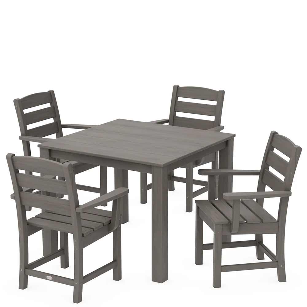 POLYWOOD® Lakeside 5-Piece Parsons Dining Set - PWS2288-1