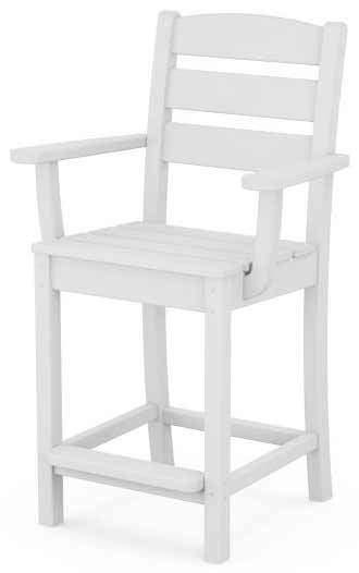 POLYWOOD® Lakeside Counter Arm Chair - TLD201 Chair POLYWOOD®