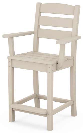 POLYWOOD® Lakeside Counter Arm Chair - TLD201 Chair POLYWOOD®