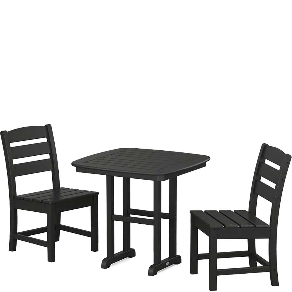 POLYWOOD® Lakeside Side Chair 3-Piece Dining Set - PWS1213-1 Dining Set POLYWOOD®