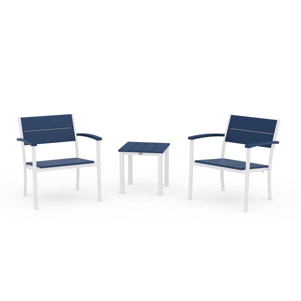 POLYWOOD® - Main Street 3-Piece Lounge Chair Set - PWS2875
