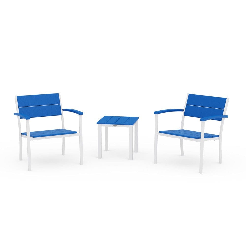 POLYWOOD® - Main Street 3-Piece Lounge Chair Set - PWS2875