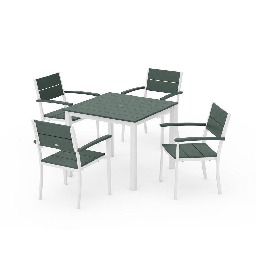 POLYWOOD® - Main Street 5-Piece Dining Set - PWS2862 Outdoor Furniture POLYWOOD®
