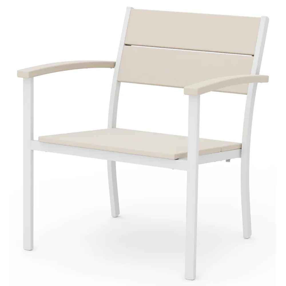 POLYWOOD® - Main Street Stacking Lounge Arm Chair - AL310 Outdoor Furniture POLYWOOD®