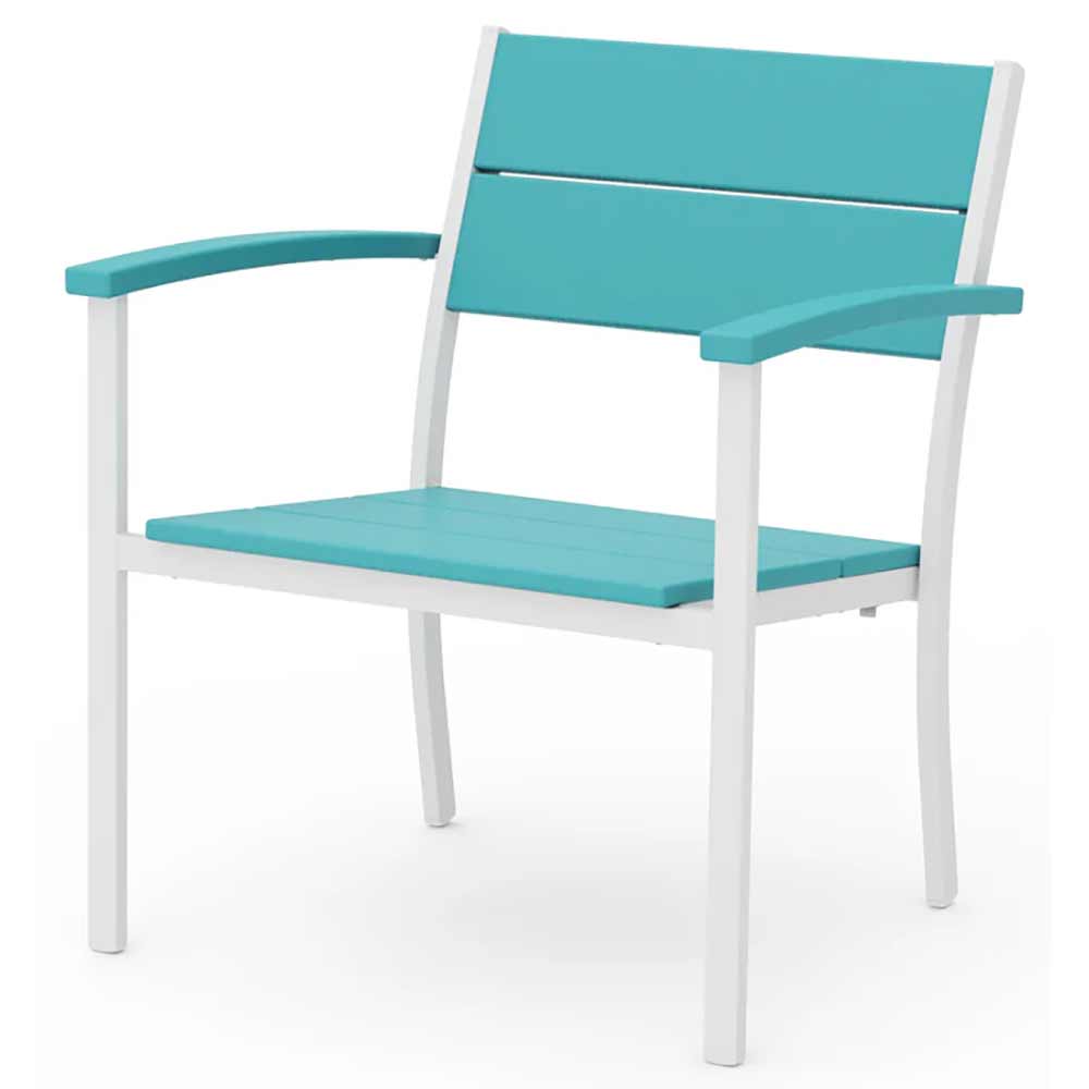 POLYWOOD® - Main Street Stacking Lounge Arm Chair - AL310 Outdoor Furniture POLYWOOD®
