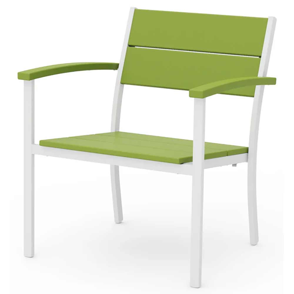 POLYWOOD® - Main Street Stacking Lounge Arm Chair - AL310 Outdoor Furniture POLYWOOD®