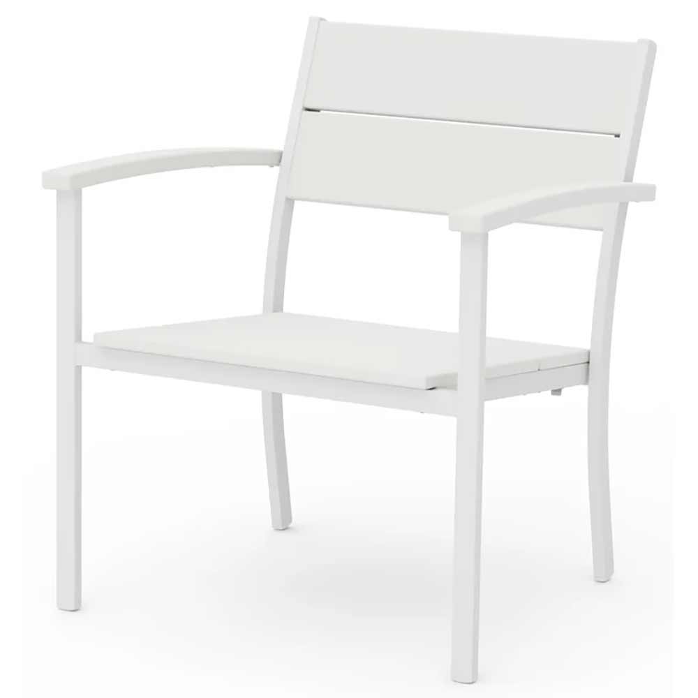 POLYWOOD® - Main Street Stacking Lounge Arm Chair - AL310 Outdoor Furniture POLYWOOD®