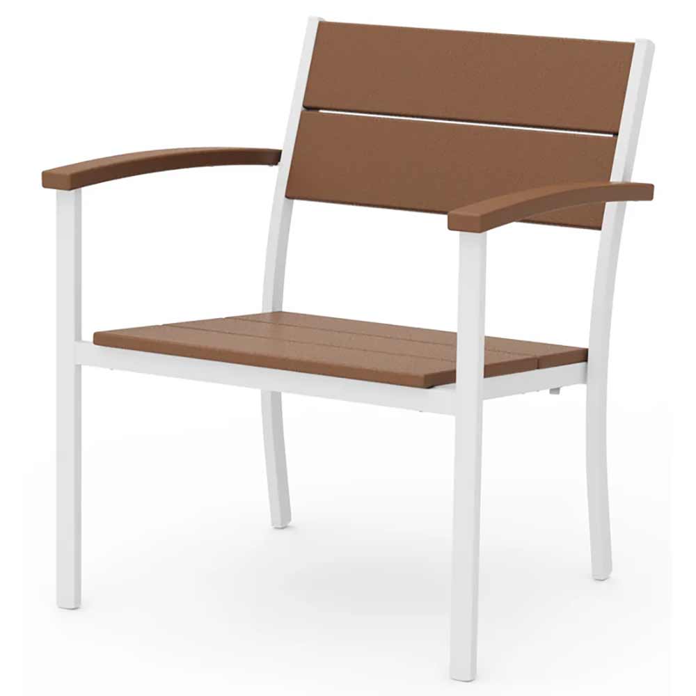 POLYWOOD® - Main Street Stacking Lounge Arm Chair - AL310 Outdoor Furniture POLYWOOD®
