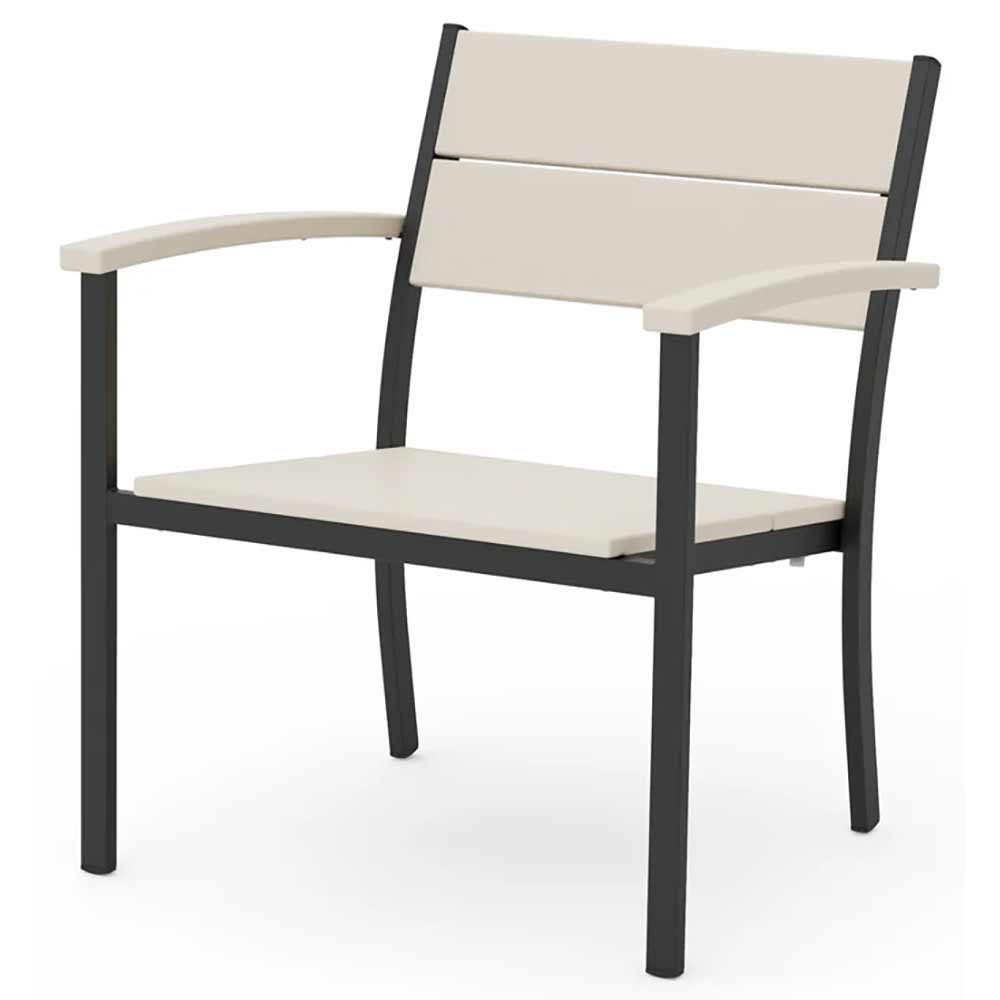 POLYWOOD® - Main Street Stacking Lounge Arm Chair - AL310 Outdoor Furniture POLYWOOD®