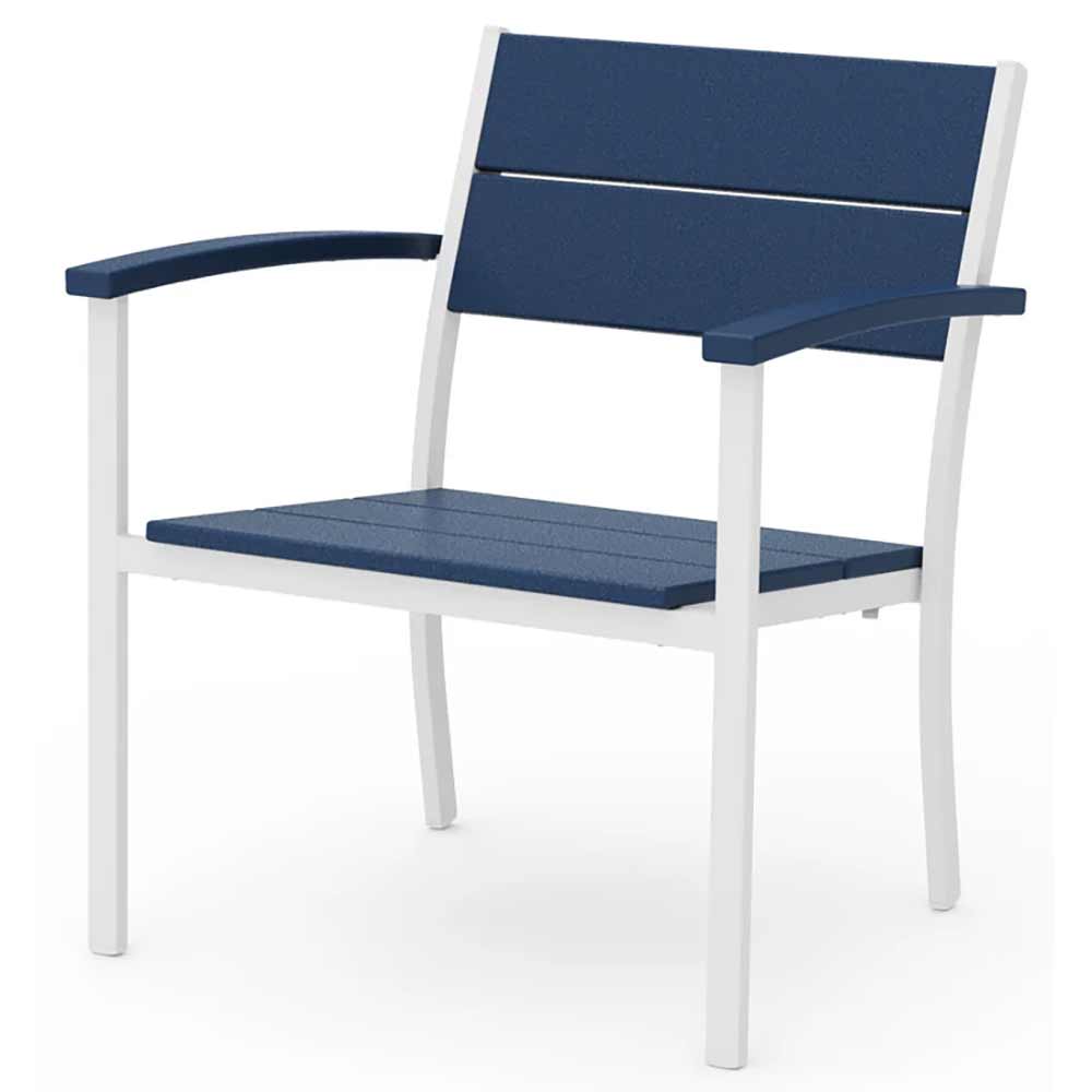 POLYWOOD® - Main Street Stacking Lounge Arm Chair - AL310 Outdoor Furniture POLYWOOD®