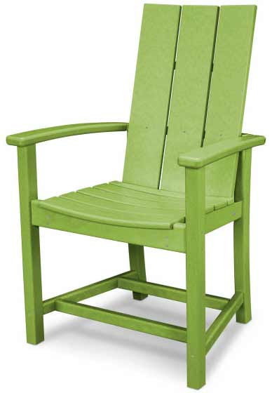 POLYWOOD® Modern Adirondack Dining Chair - MLD200 Chair POLYWOOD®