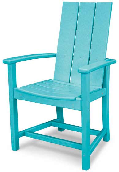 POLYWOOD® Modern Adirondack Dining Chair - MLD200 Chair POLYWOOD®