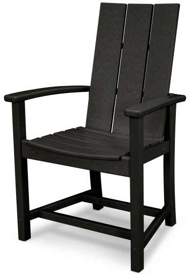 POLYWOOD® Modern Adirondack Dining Chair - MLD200 Chair POLYWOOD®