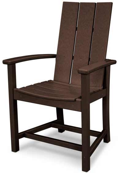 POLYWOOD® Modern Adirondack Dining Chair - MLD200 Chair POLYWOOD®
