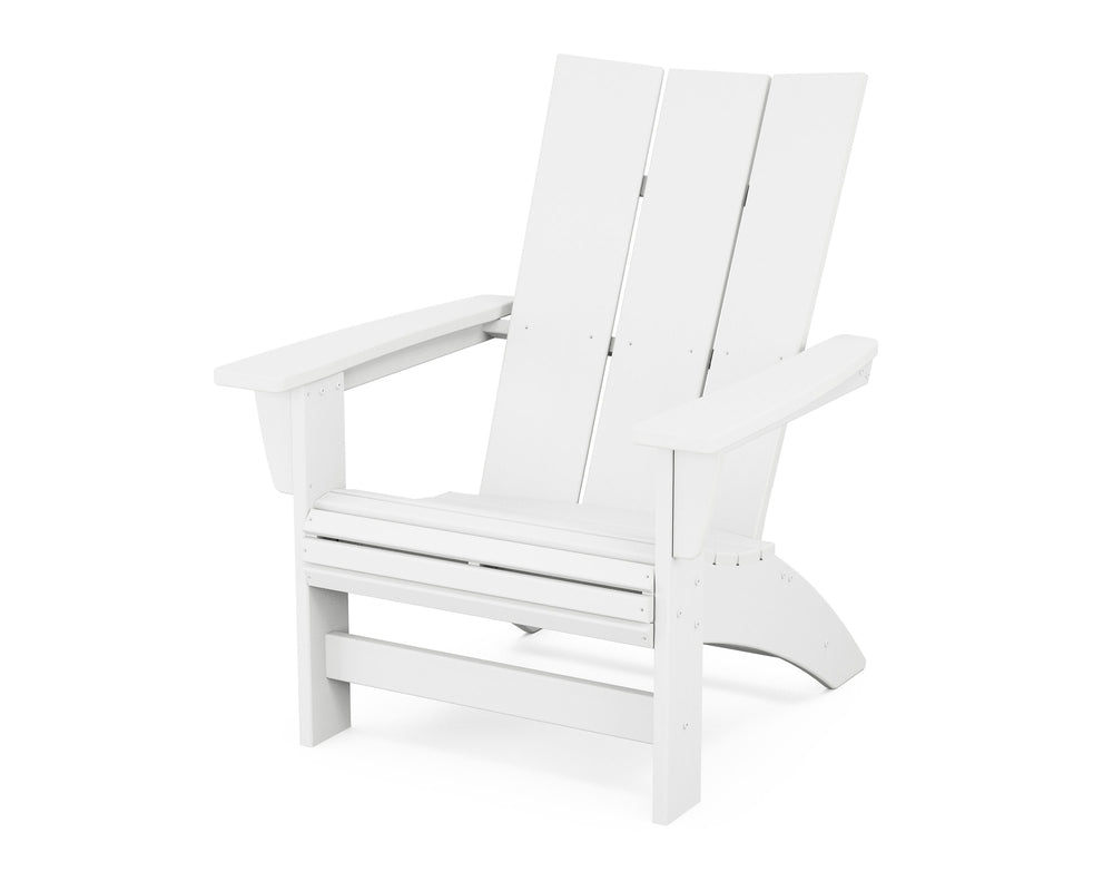Modern Grand Adirondack Chair - White