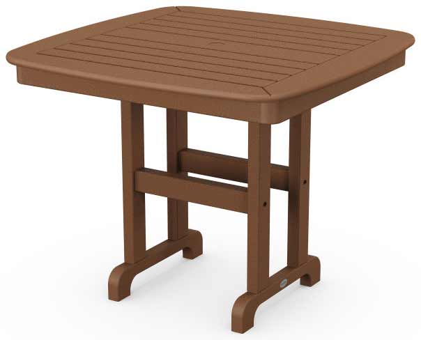 POLYWOOD® Nautical 37" Dining Table - NCT37 Table POLYWOOD®