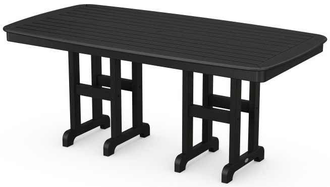 POLYWOOD® Nautical 37" x 72" Dining Table - NCT3772 Table POLYWOOD®