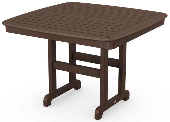 POLYWOOD® Nautical 44" Dining Table - NCT44 Table POLYWOOD®