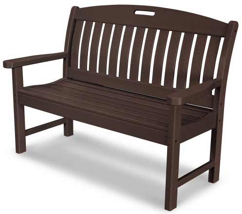 POLYWOOD® Nautical 48" Bench - NB48 Benches POLYWOOD®