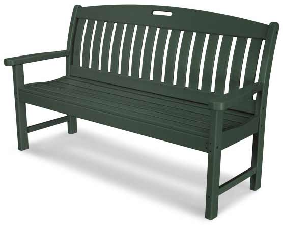 POLYWOOD® Nautical 60" Bench - NB60 Benches POLYWOOD®