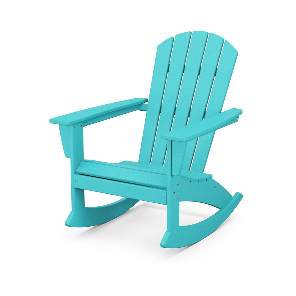 Nautical Adirondack Rocking Chair - Aruba