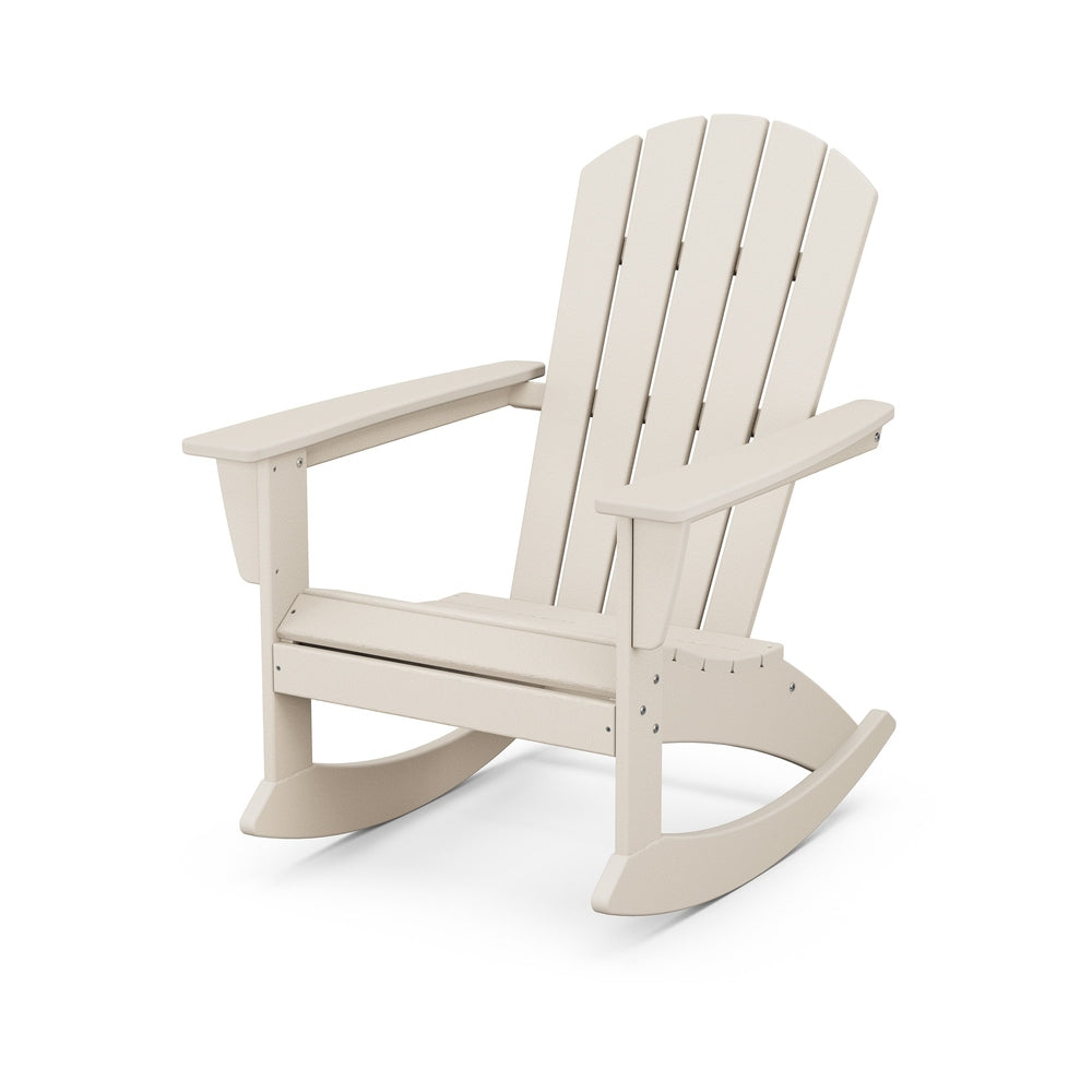 Nautical Adirondack Rocking Chair - Sand