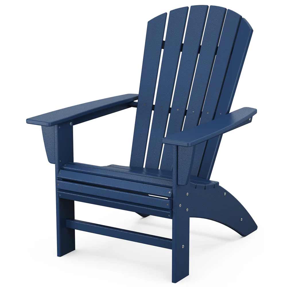 POLYWOOD® Nautical Curveback Adirondack Chair - AD610 Adirondack Chair POLYWOOD®