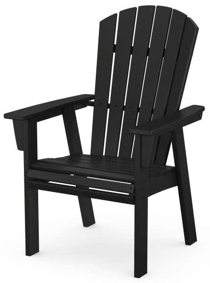 POLYWOOD® Nautical Curveback Adirondack Dining Chair - ADD610 Chair POLYWOOD®