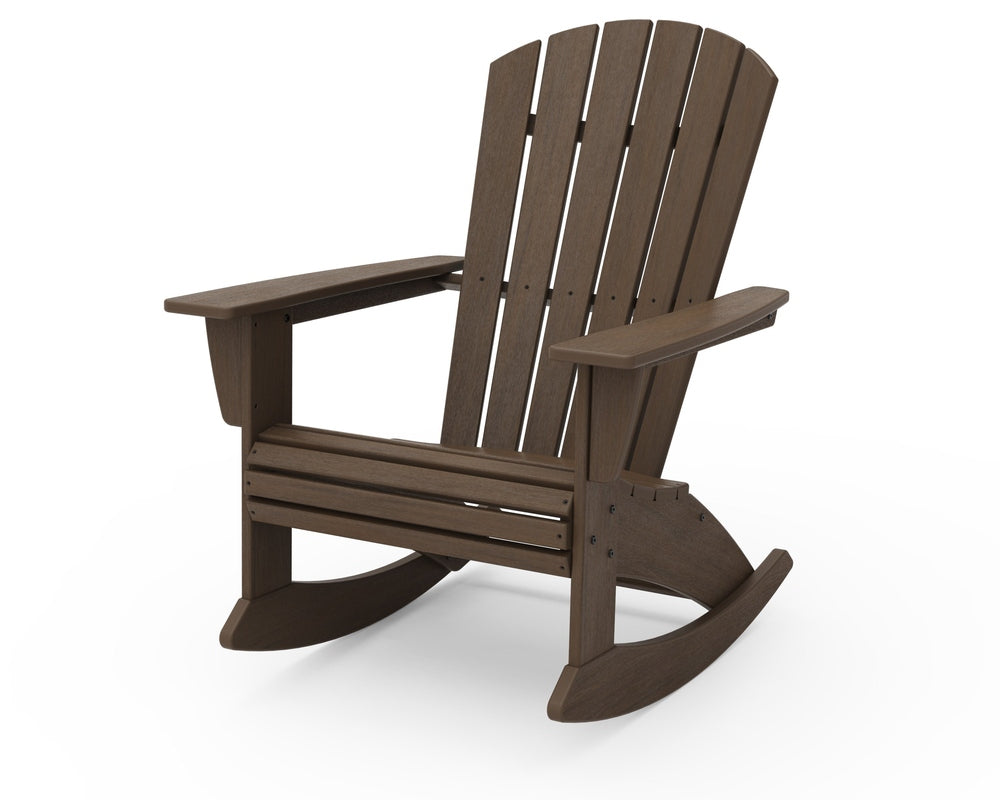 Nautical Curveback Adirondack Rocking Chair - Kona