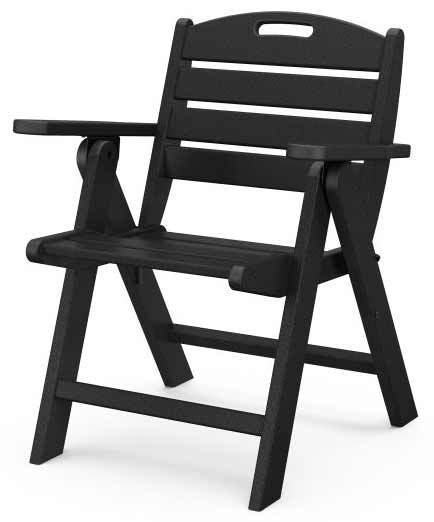 POLYWOOD® Nautical Folding Lowback Chair - NCL32 Chair POLYWOOD®