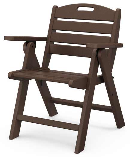 POLYWOOD® Nautical Folding Lowback Chair - NCL32 Chair POLYWOOD®