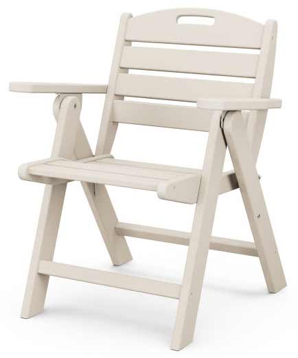 POLYWOOD® Nautical Folding Lowback Chair - NCL32 Chair POLYWOOD®