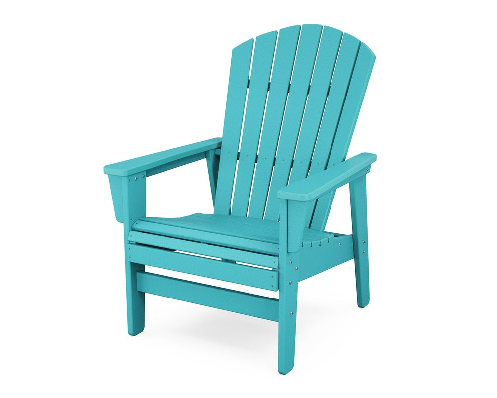 Nautical Grand Upright Adirondack Chair - Aruba