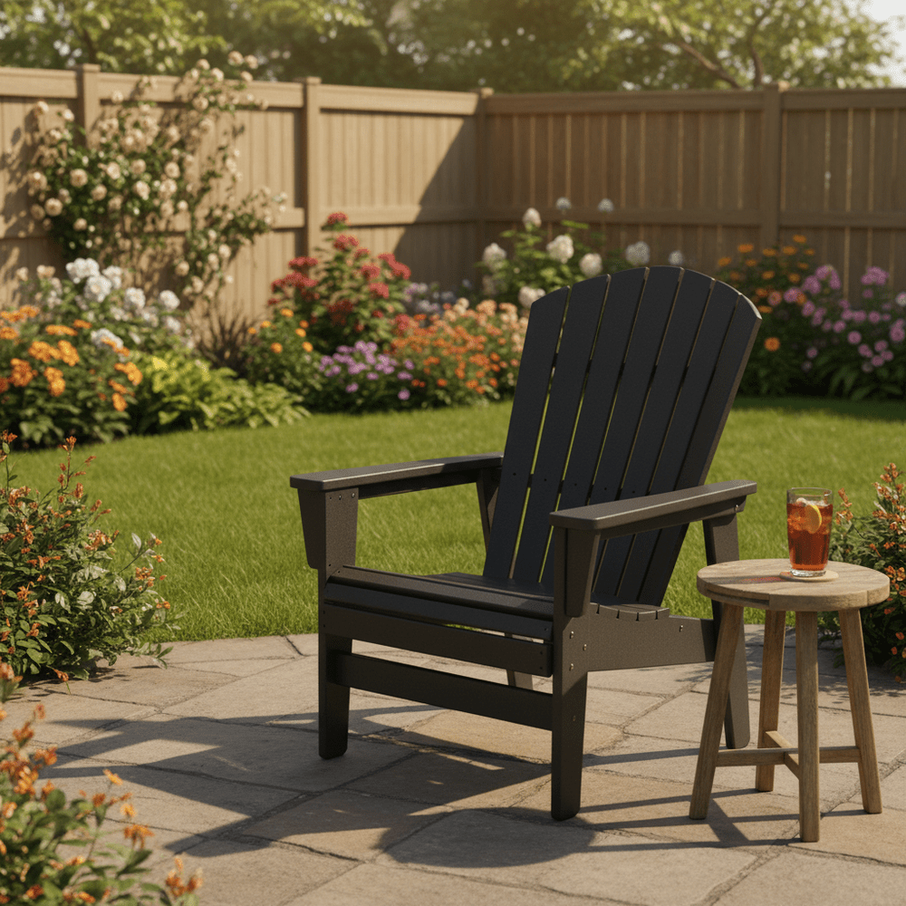POLYWOOD® Nautical Grand Upright Adirondack Chair - ADU810