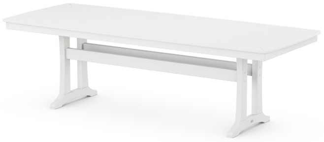 POLYWOOD® Nautical Trestle 39" x 97" Dining Table - PL84-T2L1 Table POLYWOOD®