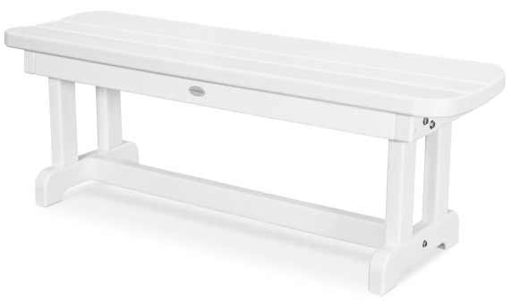 POLYWOOD® Park 48" Backless Bench - PBB48 Benches POLYWOOD®
