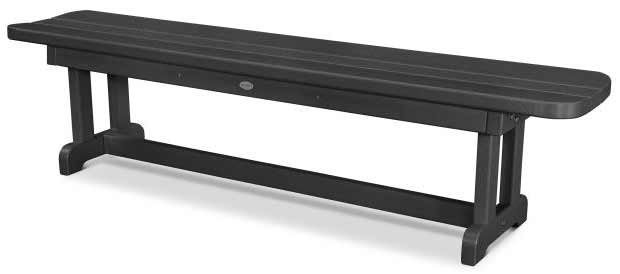 POLYWOOD® Park 72" Harvester Backless Bench - PBB72 Benches POLYWOOD®