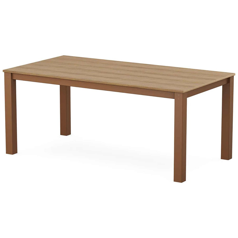 POLYWOOD® Parsons 38" X 72" Dining Table - Select Accents - DT3872-T15 Table POLYWOOD®