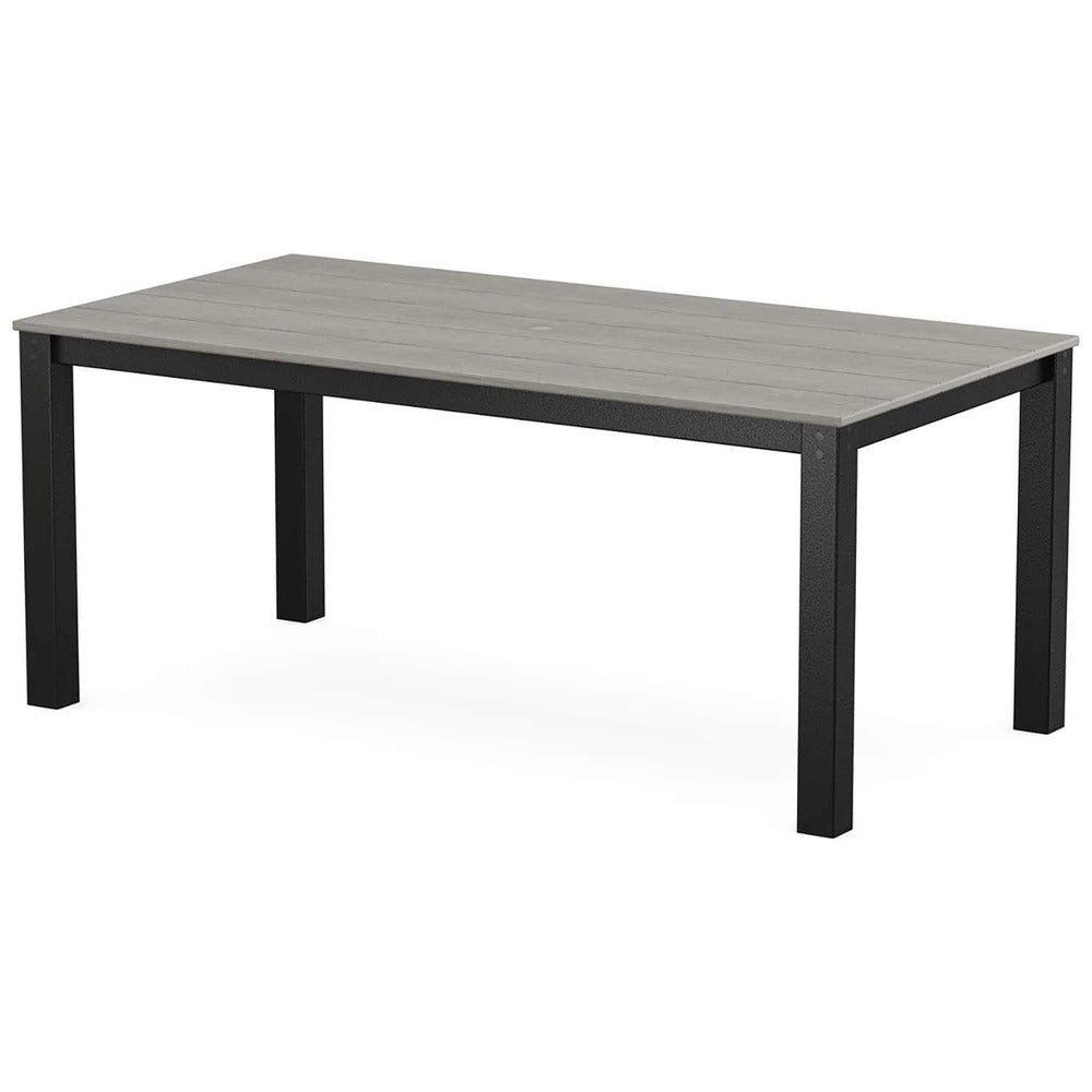 POLYWOOD® Parsons 38" X 72" Dining Table - Select Accents - DT3872-T15 Table POLYWOOD®