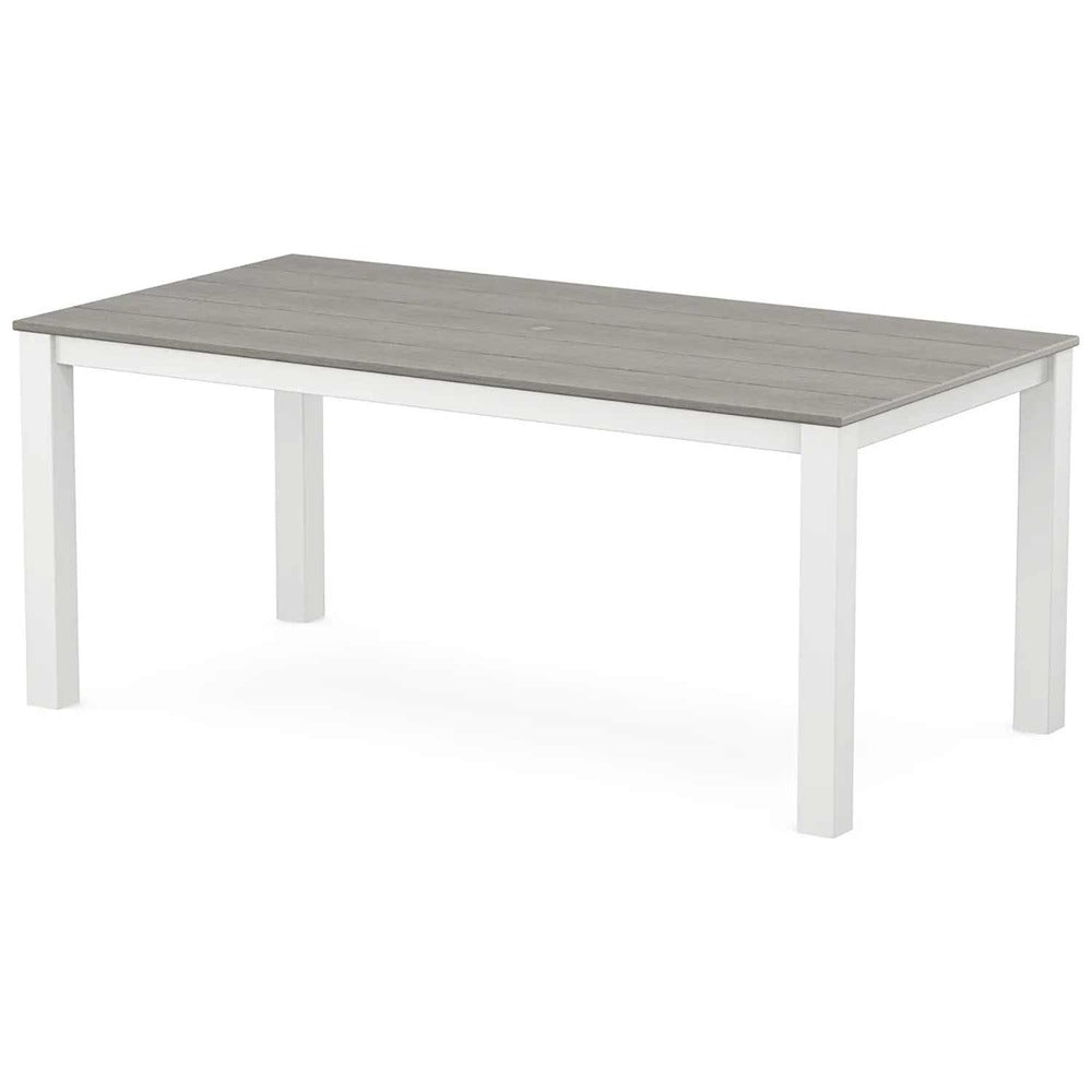 POLYWOOD® Parsons 38" X 72" Dining Table - Select Accents - DT3872-T15 Table POLYWOOD®