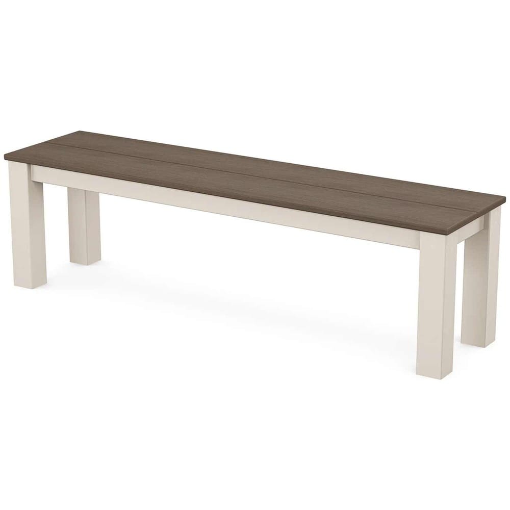 POLYWOOD® Parsons 60" Bench - Select Accents - DBN60 Benches POLYWOOD®