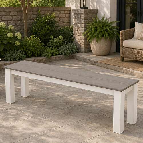 POLYWOOD® Parsons 60" Bench - Select Accents - DBN60