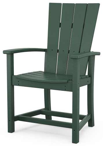 POLYWOOD® Quattro Adirondack Dining Chair - QLD200 Chair POLYWOOD®