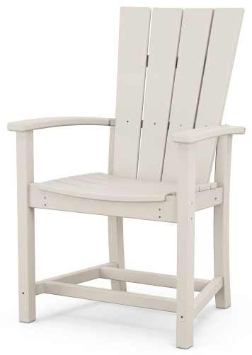 POLYWOOD® Quattro Adirondack Dining Chair - QLD200 Chair POLYWOOD®